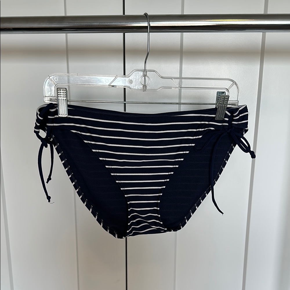 Athleta Blue and White Bikini Swimwear
